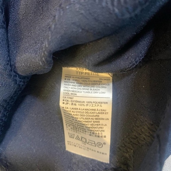 BANANA Republic Blue High Neck Top XXS P - Picture 5 of 7